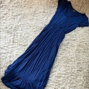 Olivia Rae Blue Sleeveless Maxi Dress